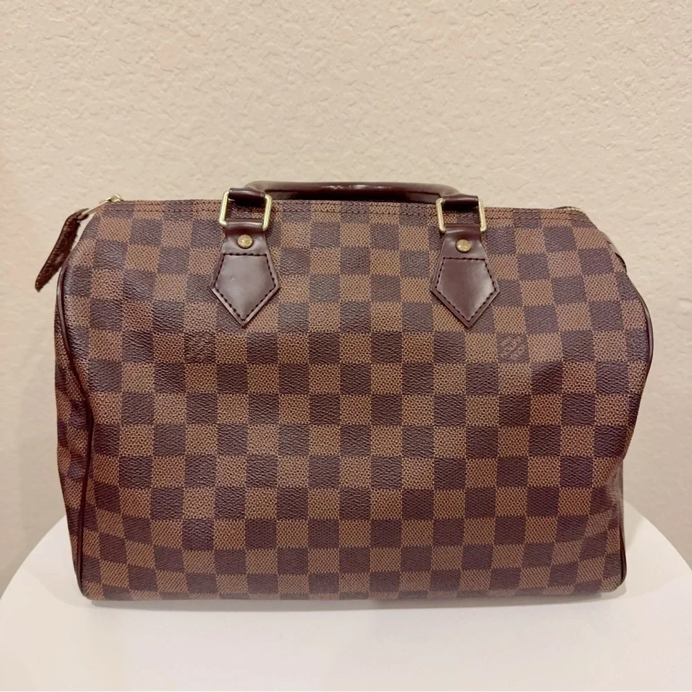Authentic Vintage Louis Vuitton Speedy 30 Damier Ebene 2006 Preowned